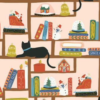 Christmas Shelves in Blush Organic