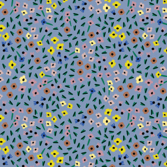 Cloud 9 Fabrics - Sun Seed Moon Collection - Seed Speckle BATISTE in Sky Organic