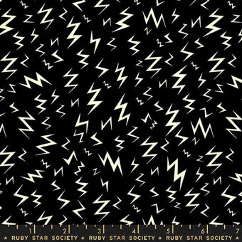 Lightning in Black (Glow in the Dark!)