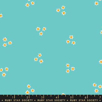 Posies in Turquoise