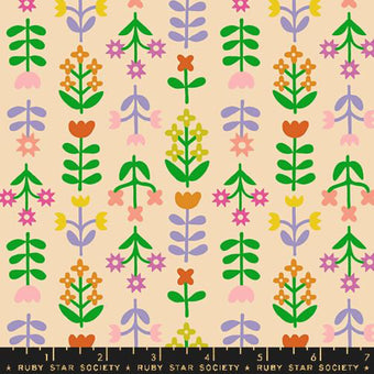Meadow in Vintage Paper