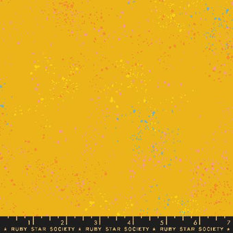 Ruby Star Society - Speckled in Goldenrod - Quilting Cotton Fabric