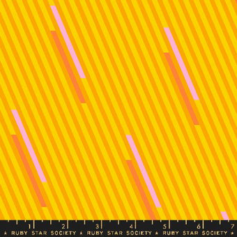 Ruby Star Society - Eye Candy Collection - Eye Candy Stripe in Clementine