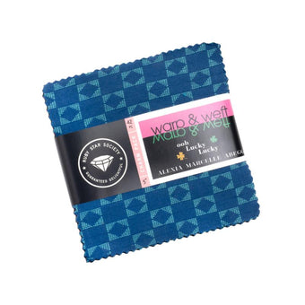 Ruby Star Society - Ooh Lucky Lucky Warp & Weft Wovens Collection - 42 piece 5" x 5" Square Charm Pack