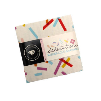 Ruby Star Society - Salutations Collection - 42 piece 5" x 5" Square Charm Pack - Quilting Cotton Fabric