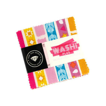 Ruby Star Society - Washi Plus Collection - 42 piece 2.5" x 2.5" Mini Square Charm Pack
