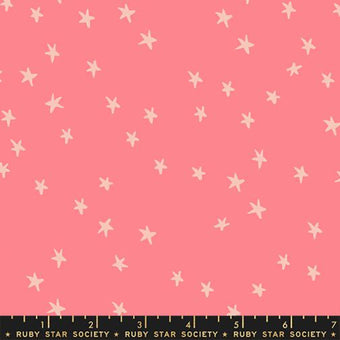 Ruby Star Society - Starry Collection - Starry in Watermelon - Quilting Cotton Fabric