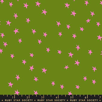 Ruby Star Society - Starry Collection - Starry in Sprout - Quilting Cotton Fabric