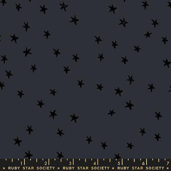 Ruby Star Society - Starry Collection - Starry in Charcoal - Quilting Cotton Fabric