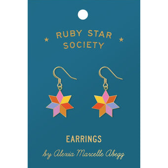 Ruby Star Society - Alexia Quilt Star Earrings