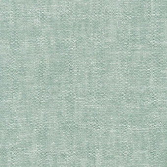 Robert Kaufman - Brussels Washer Linen Yarn Dye in Sage #1321 - linen rayon blend sewing fabric