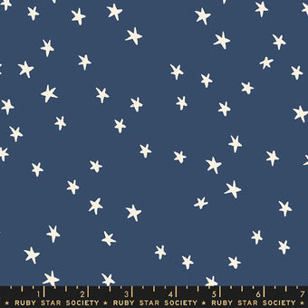 Ruby Star Society Starry in Bluebell Quilting Cotton Fabric