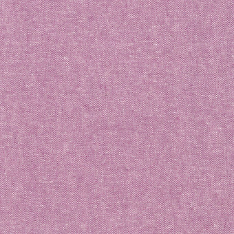 Robert Kaufman - Essex Yarn Dyed (cotton / linen) in Mauve - cotton linen blend sewing fabric