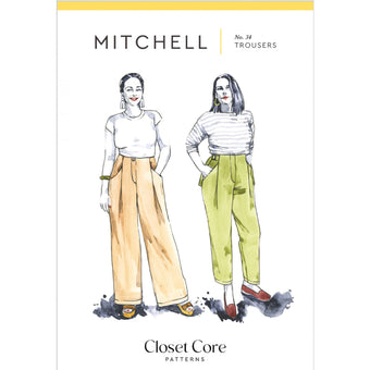 Closet Core Patterns - Mitchell Trousers Pattern (printed paper)