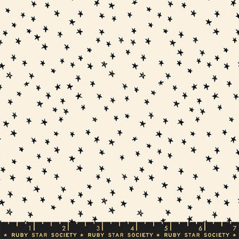 Ruby Star Society Starry Mini in Natural Unbleached Quilting Cotton Fabric