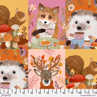 Autumn Friends PANEL in Multi