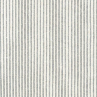 Robert Kaufman - Essex Yarn Dyed Classic 1/8" Stripe (cotton / linen) in Steel - cotton linen blend sewing fabric
