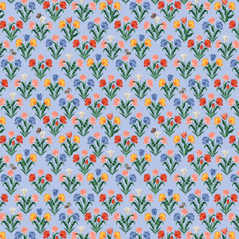 Tulips in Light Blue