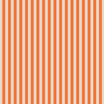 Rifle Paper Co. - Halloween Collection - Cabana Stripe in Orange - Quilting cotton sewing fabric