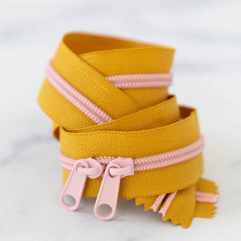 Zipper (30" length / size 5) in Ochre