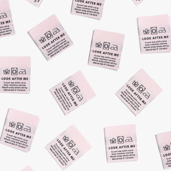 Woven Labels - Look After Me (pack of 10)