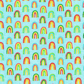 Rainbows in Sky