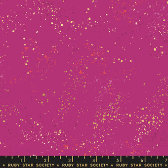 Speckled 108" Wideback in Berry Metallic