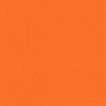 Robert Kaufman Kona Cotton Carrot K001-400 quilting cotton