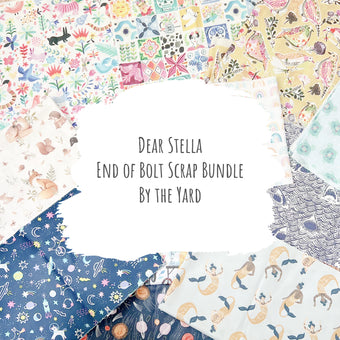 Dear Stella - End of Bolt Scrap Bundle (By the Yard)