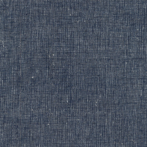 Essex Yarn Dyed Homespun (cotton / linen) in Navy