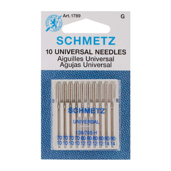 Schmetz Universal Sewing Machine Needle Combo Pack