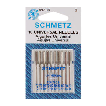 Schmetz Universal Sewing Machine Needle Combo Pack (1789G)