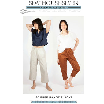 Sew House Seven - Free Range Slacks Pattern (printed paper)