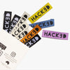 Woven Labels - Hacked (pack of 10)