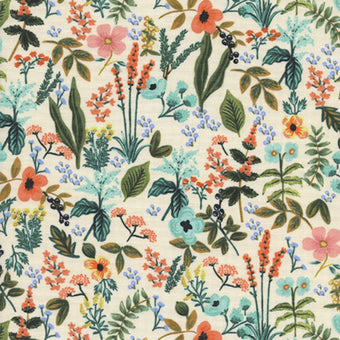 Rifle Paper Co. - Amalfi Collection - Herb Garden in Natural - Quilting Cotton Fabric