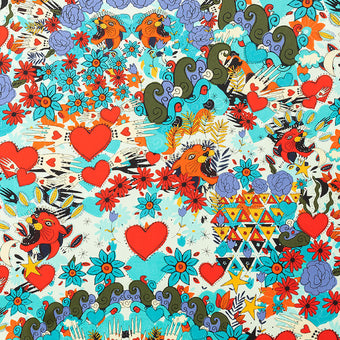 Infatuation in Turquoise