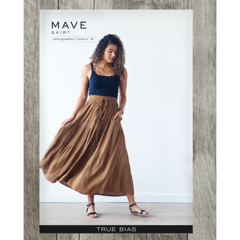 True Bias Mave Skirt Pattern (paper)