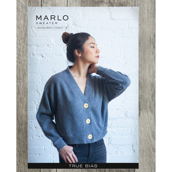 True Bias Marlo Sweater Pattern (paper)