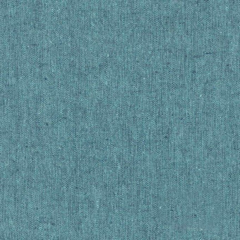 Robert Kaufman - Essex Yarn Dyed (cotton / linen) in Malibu #494 - cotton linen blend sewing fabric