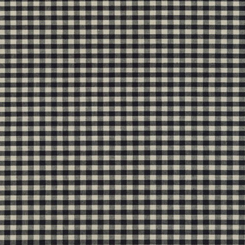 Crawford Gingham 1/8" in Black