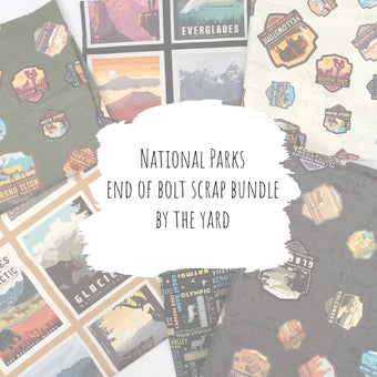 National Parks / Camping - End of Bolt Scrap Bundle (By the Yard)
