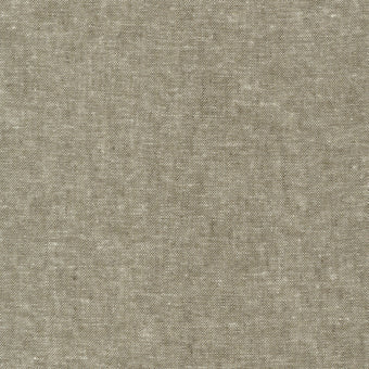 Robert Kaufman - Essex Yarn Dyed (cotton / linen) in Olive - cotton linen blend sewing fabric