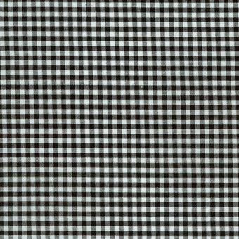 Robert Kaufman - Carolina Gingham 1/8" in Black - woven cotton sewing fabric