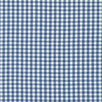 Robert Kaufman Carolina Gingham 1/8" in Denim woven quilting weight cotton