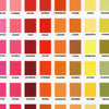 Kona Printed Color Chart Fabric PANEL in Multi 365 Colors