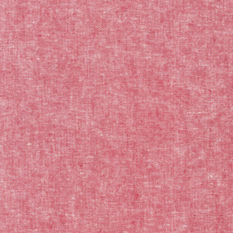 Robert Kaufman - Essex Yarn Dyed (cotton / linen) in Red