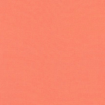 Robert Kaufman - Kona Cotton - Salmon K001-1483 - Quilting Cotton Fabric