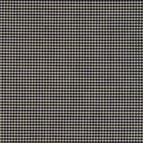 Robert Kaufman - Crawford Gingham 1/16" in Black - Quilting Cotton Fabric