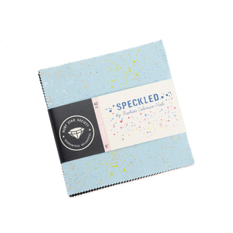 Ruby Star Society - Speckled New Collection - 42 piece 5" x 5" Square Charm Pack