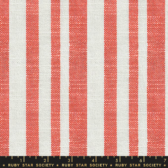Texture Stripe Heavyweight in Persimmon